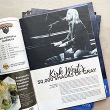 Load image into Gallery viewer, Feature spread of Kirk West's photography of Gregg Allman in the 11th Hour magazine.