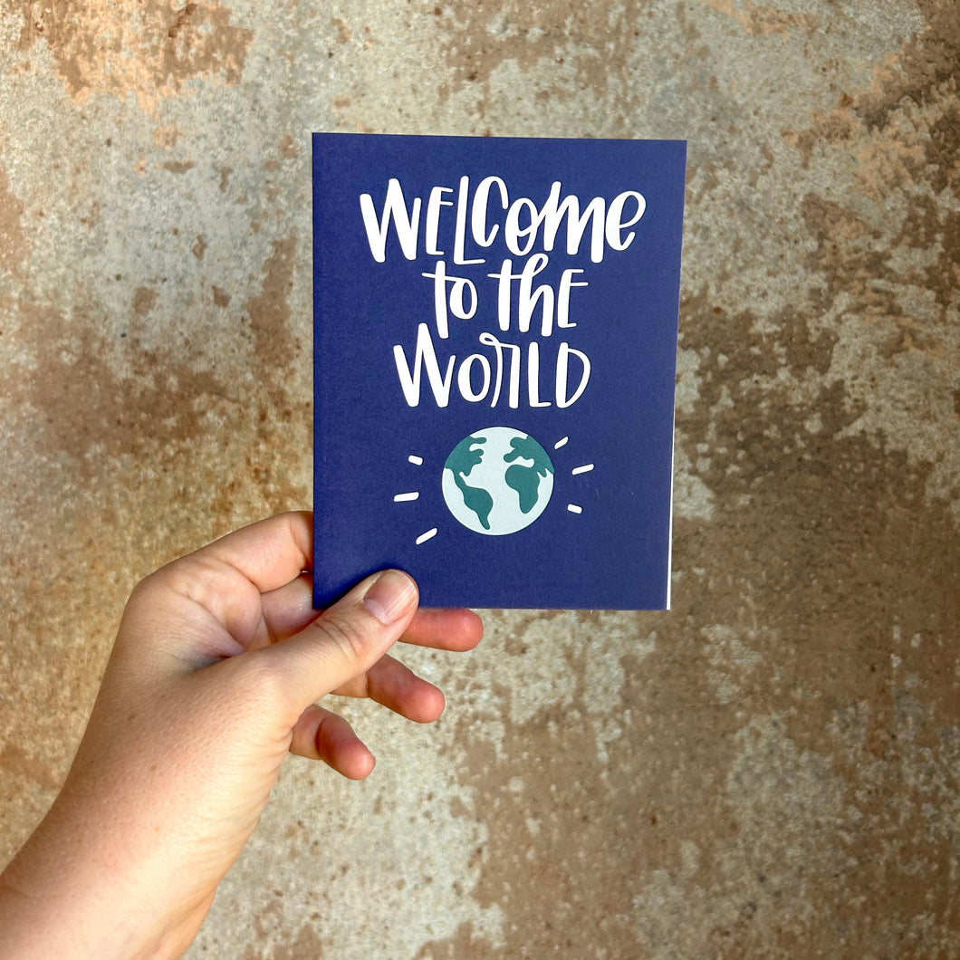 Card: Welcome to the World
