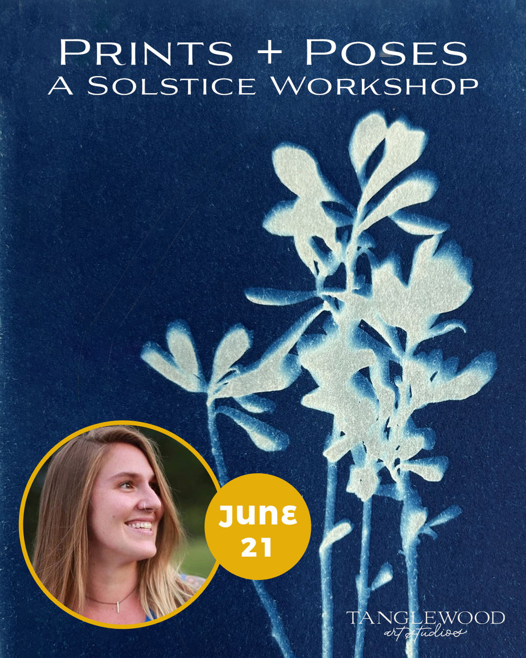 Prints + Poses: A Solstice Workshop