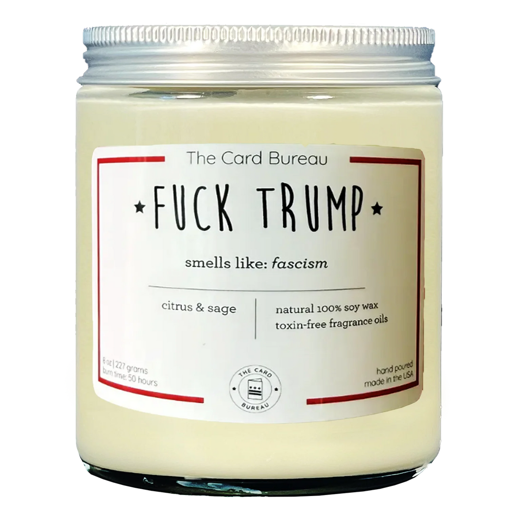 Candle: Fuck Trump