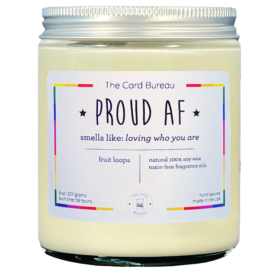 Candle: Proud AF PRIDE